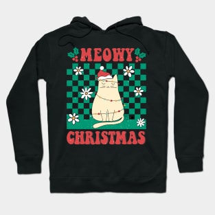 Meowy Christmas Sublimation Hoodie